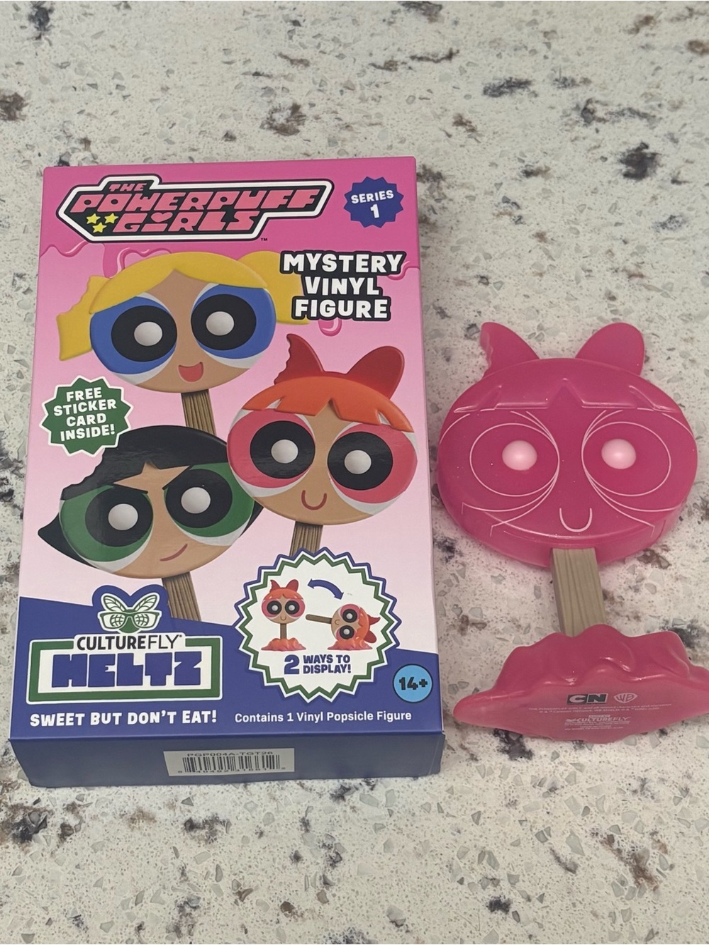 The Powerpuff Girls Mystery Vinyl Figure - Pink Popsicle Figure by Culture Fly